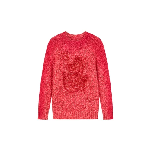 UOOYAA Knitwear Women's Red