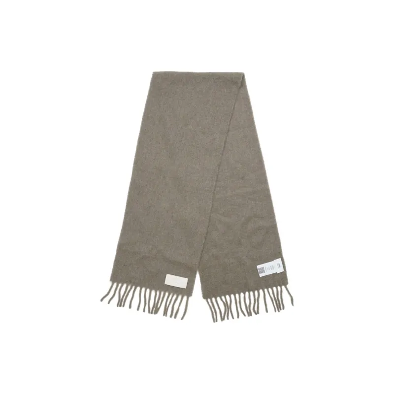 AMIPARIS Knit Scarves Unisex Taupe-1