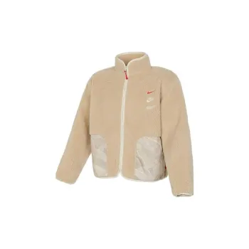 Nike Velvet feel Coat Men's Beach White