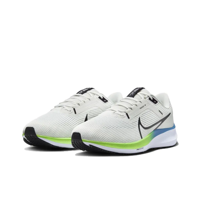 Nike Air Zoom Pegasus 40 Extra Wide 'Platinum Tint Green Strike'-2