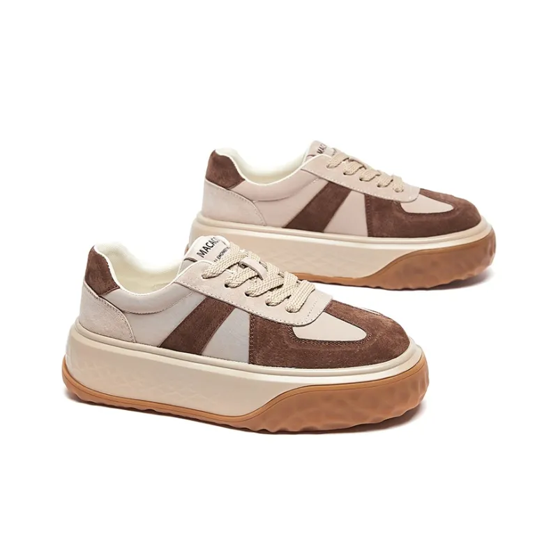 MALEMONKEY Anti-Slip And Wear-Resistant Lightweight Height Increasing Low-Top Casual Shoes Women's-11