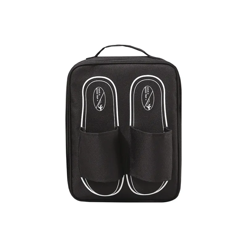 ALOENEY Polyester Shoe Bag For Travel Storage Bag Unisex Brown/Black/Gray/Pink/Light Blue-10