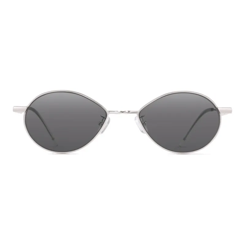  JIGOTT Metal Oval Sunglasses Unisex-1