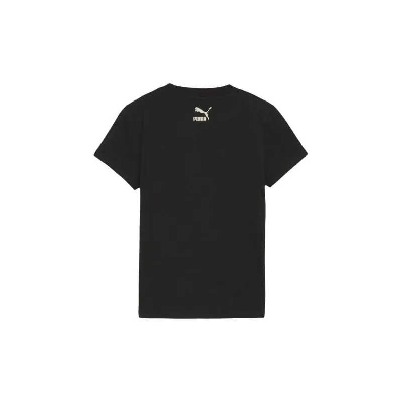 PUMA TEAM FOR THE FANBASE GRAPHIC TEE T Shirt Women's Black-1
