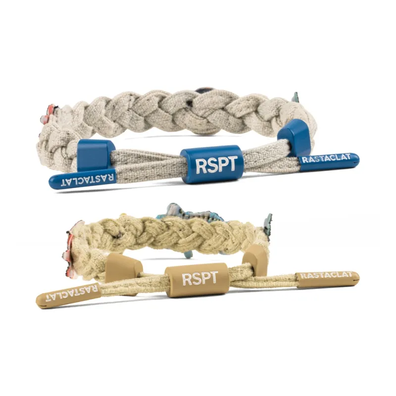 Rastaclat Alloy Small Lion Woven Bracelet Cord Unisex-22