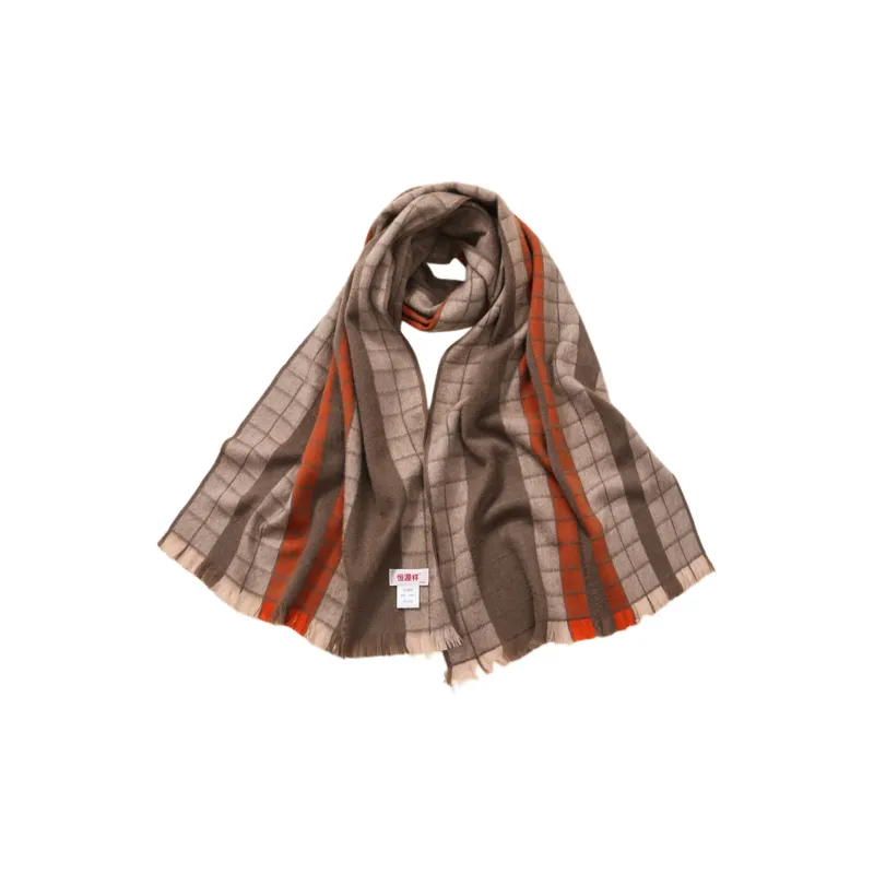 H YXIANG Knit Scarves Unisex-0