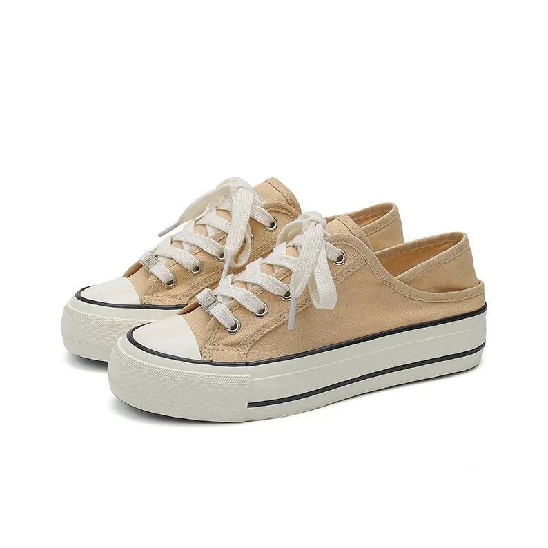 YOBN SMILE Low-Top Canvas Shoes Women's-3