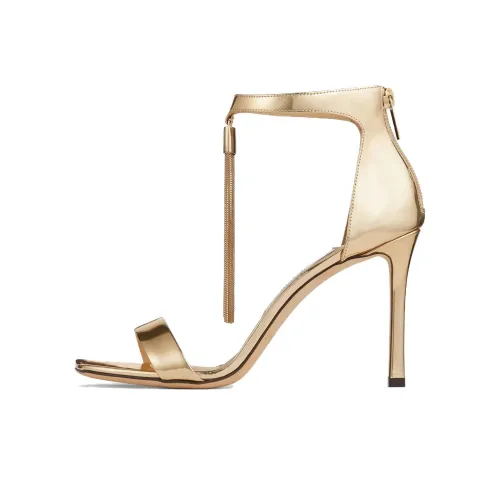 Jimmy Choo Vinca 95 Strap Sandals 9.5cm Women's Gold