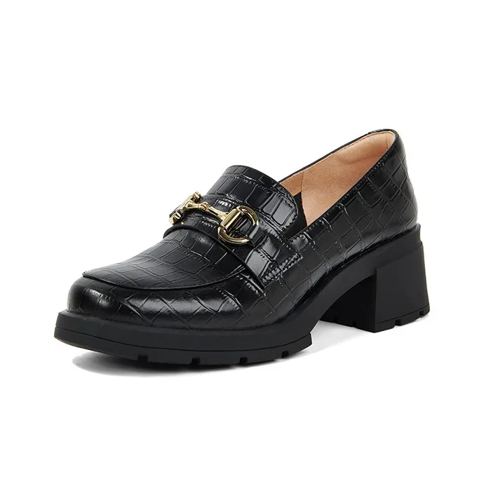 PT'SON Loafers Women's White/8 Black-10