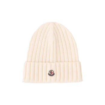 Moncler Ribbed Knit Beanie