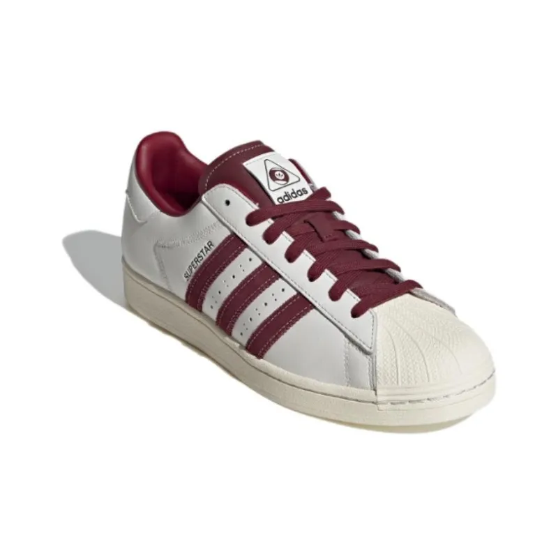 Adidas Originals Superstar 'Off White Maroon'-2