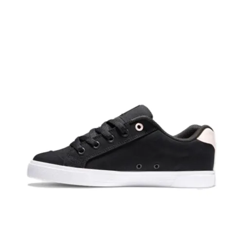 DC Shoes Skateboard Shoes Women's Low-Top Black/Pink