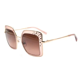 Swarovski Plate And Metal Square Sunglasses Women's