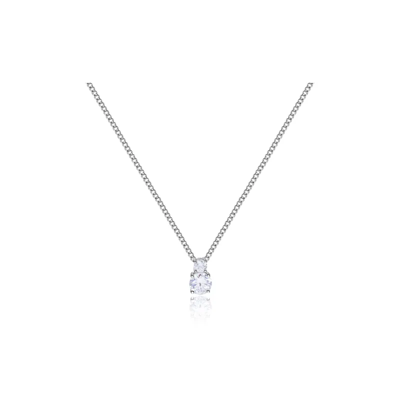 Givenchy Alloy Necklaces Women's Silver-0
