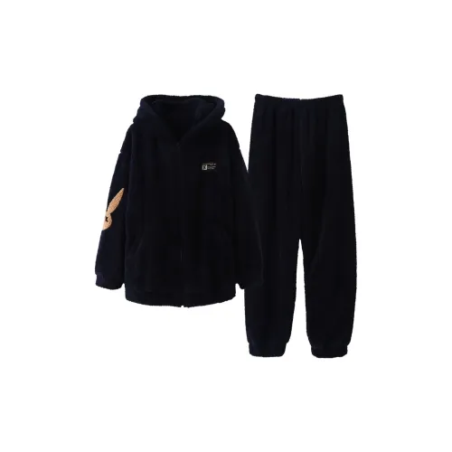 WOLFSFUL Pajama Set Men's Dark Blue