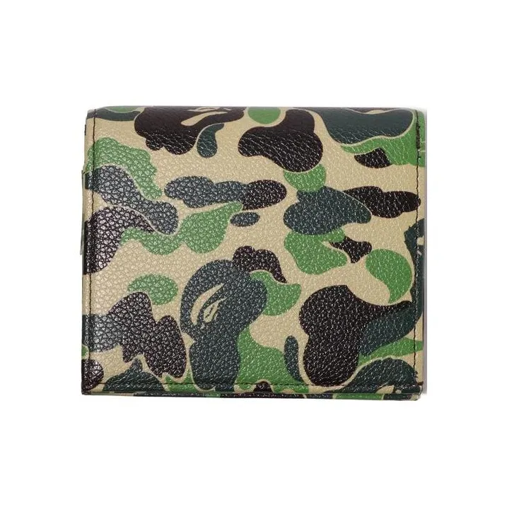 Bape Abc Camo Mini Wallet Pink-1
