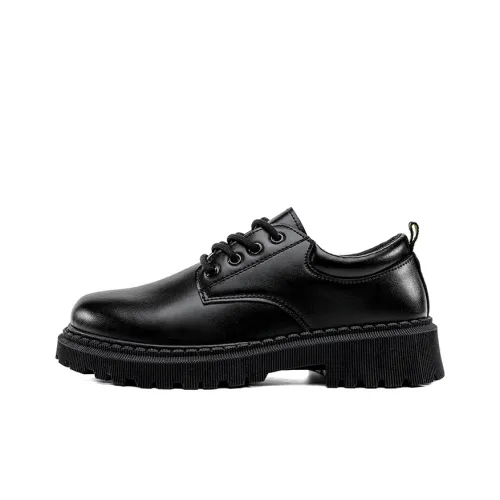 DR.WALL Men's Casual Shoes Men Low-Top Black