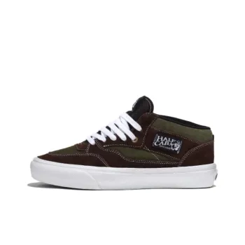 Vans Skate Half Anti Slip Wear Resistant Low Top Skateboard Shoes Unisex Green