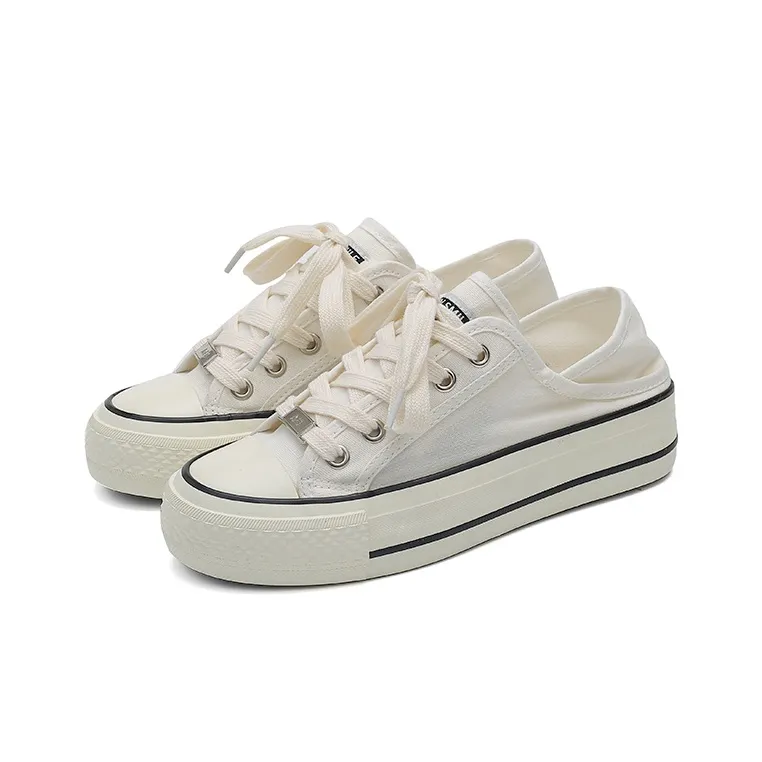 YOBN SMILE Low-Top Canvas Shoes Women's-10