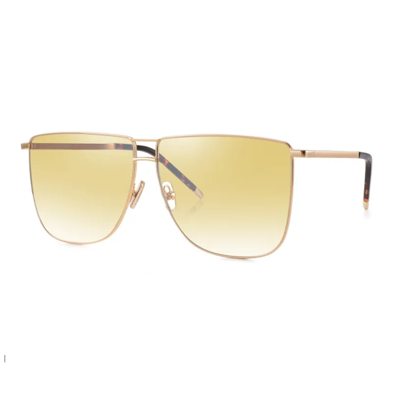  JIGOTT Plate And Metal Irregular Shape Sunglasses Unisex-6