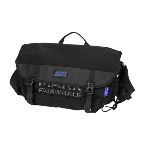FAIRWHALE Fabric Crossbody Bag, One Shoulder Handbag Large Size Men's