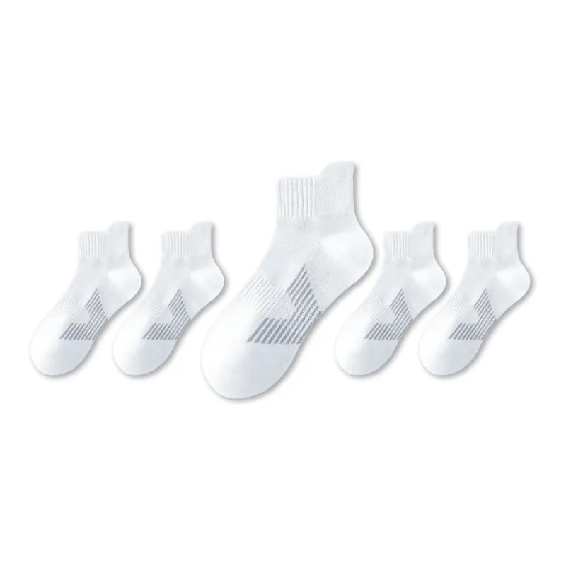 LUOLIAN Mid Calf Socks Unisex 5 Pack-24