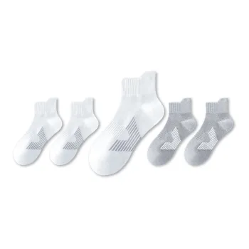 LUOLIAN Mid Calf Socks Unisex 5 Pack