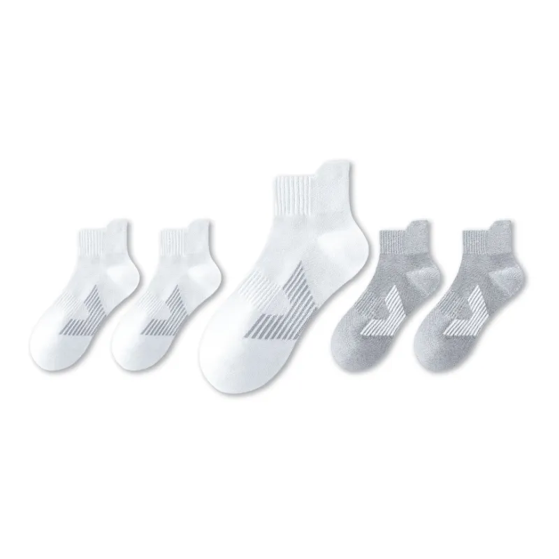LUOLIAN Mid Calf Socks Unisex 5 Pack-0