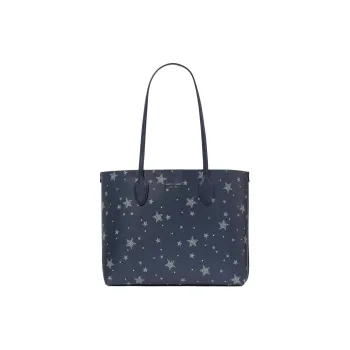 Kate Spade PVC Tote Bag Shopping Bag Handbag Shoulder Bag Women's Blue
