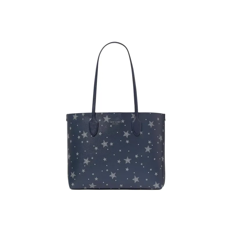 Kate Spade PVC Tote Bag Shopping Bag Handbag Shoulder Bag Women's Blue-0