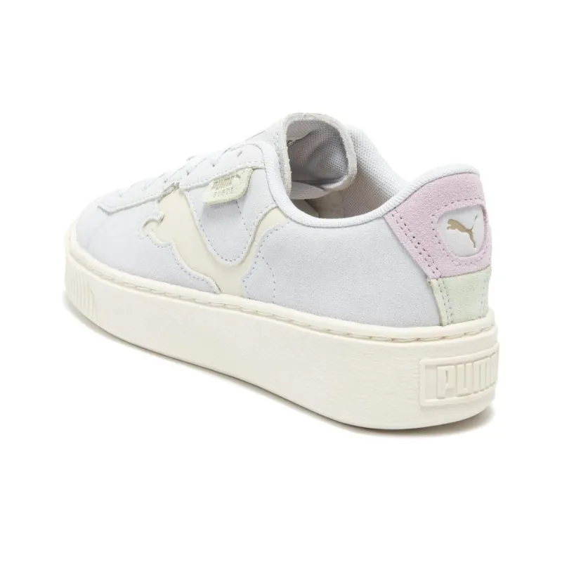 Puma Women's Suede Platform 'Cutout - Silver Mist Grape'-4