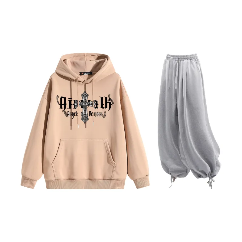 Airwalk Sweatshirt Sets Unisex-27