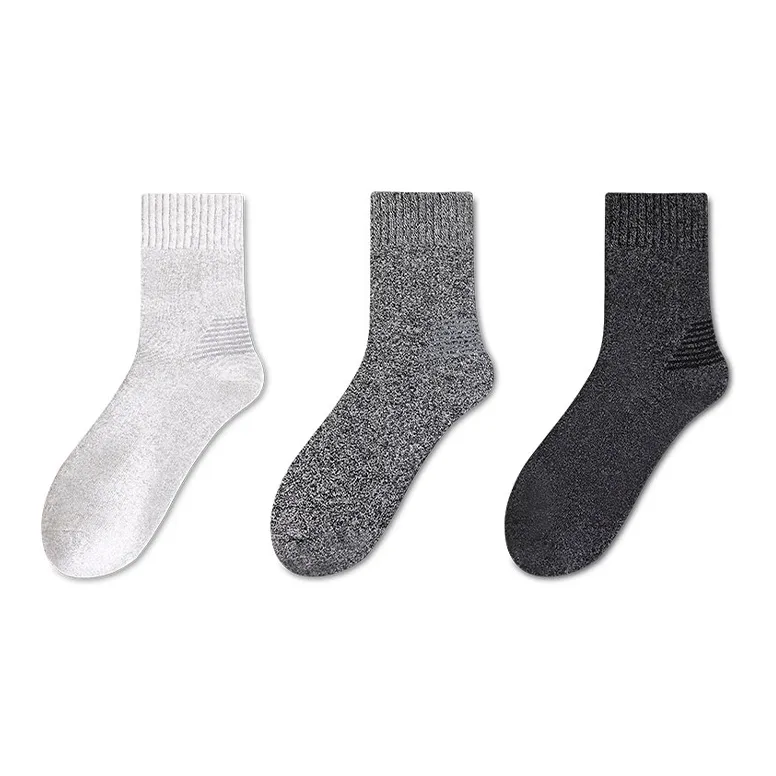 LUOLIAN Mid Calf Socks Unisex 3 Pack-2