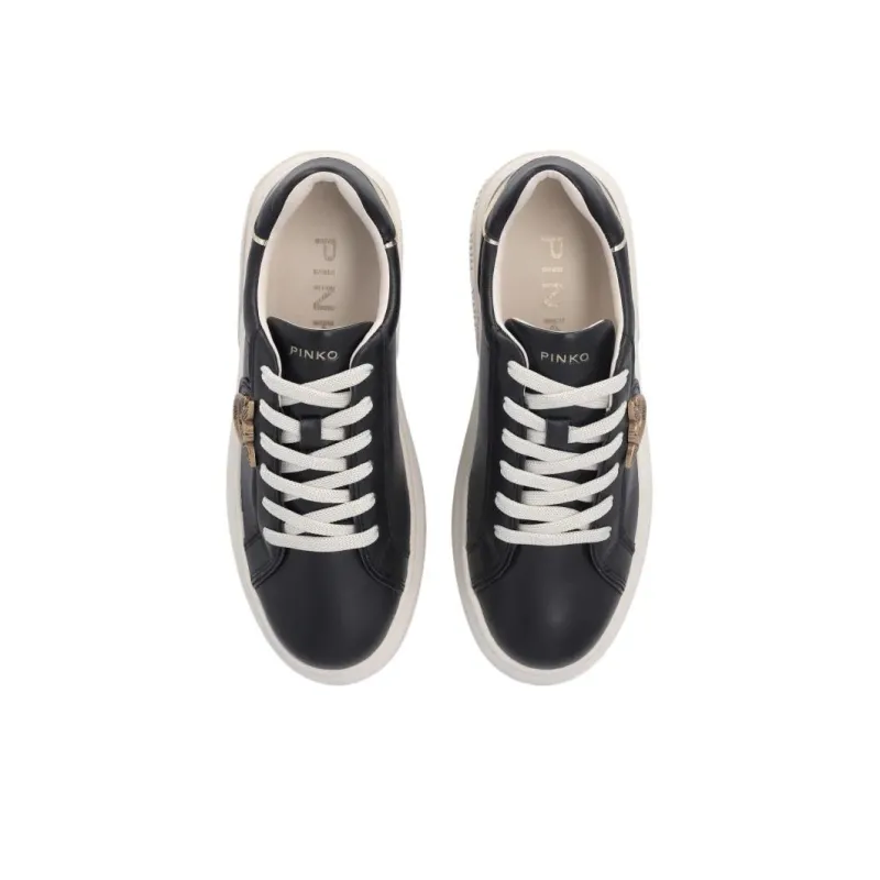 PINKO Logo Detailed Platform Low Top Sneakers Women's-5