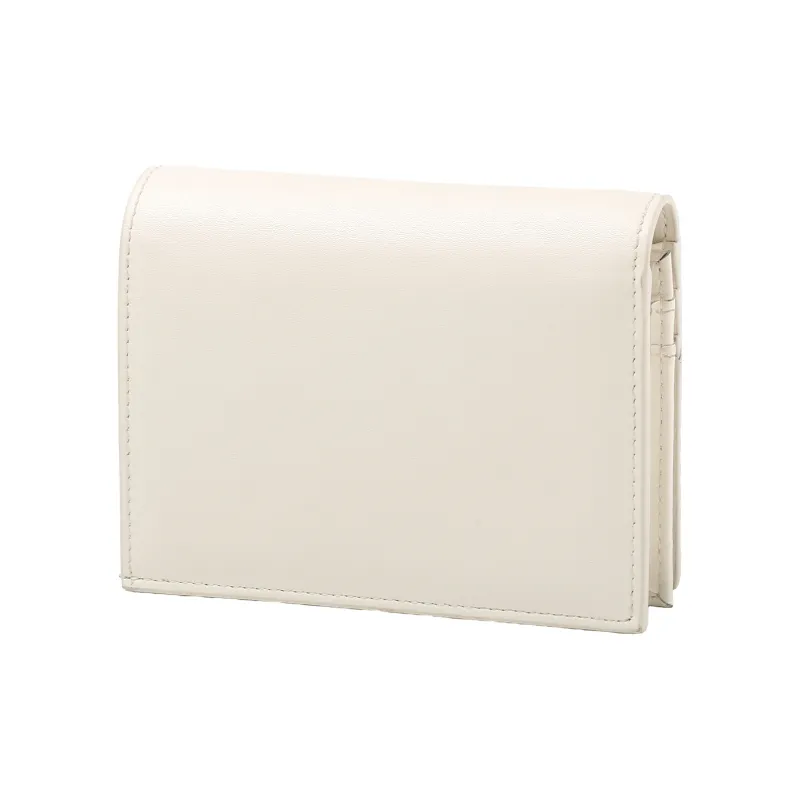 AILUXI Synthetic Leather Crossbody Bags Wallets Small Size Women's Cream White-2