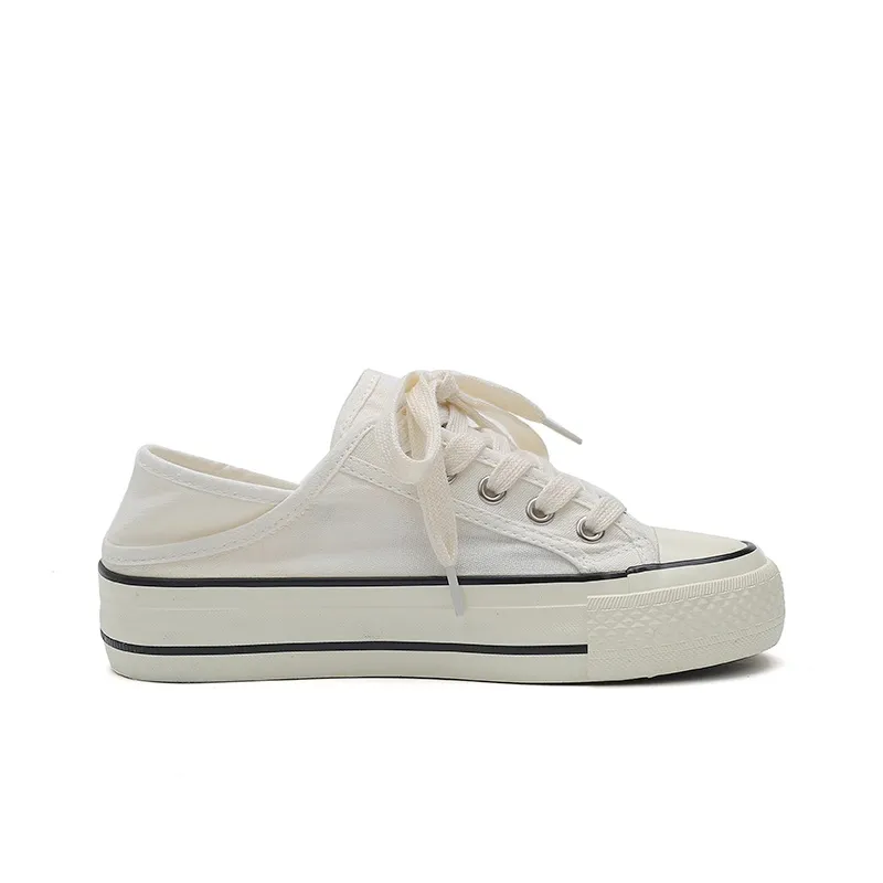 YOBN SMILE Low-Top Canvas Shoes Women's-9