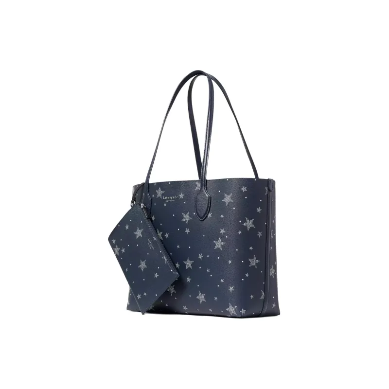 Kate Spade PVC Tote Bag Shopping Bag Handbag Shoulder Bag Women's Blue-1