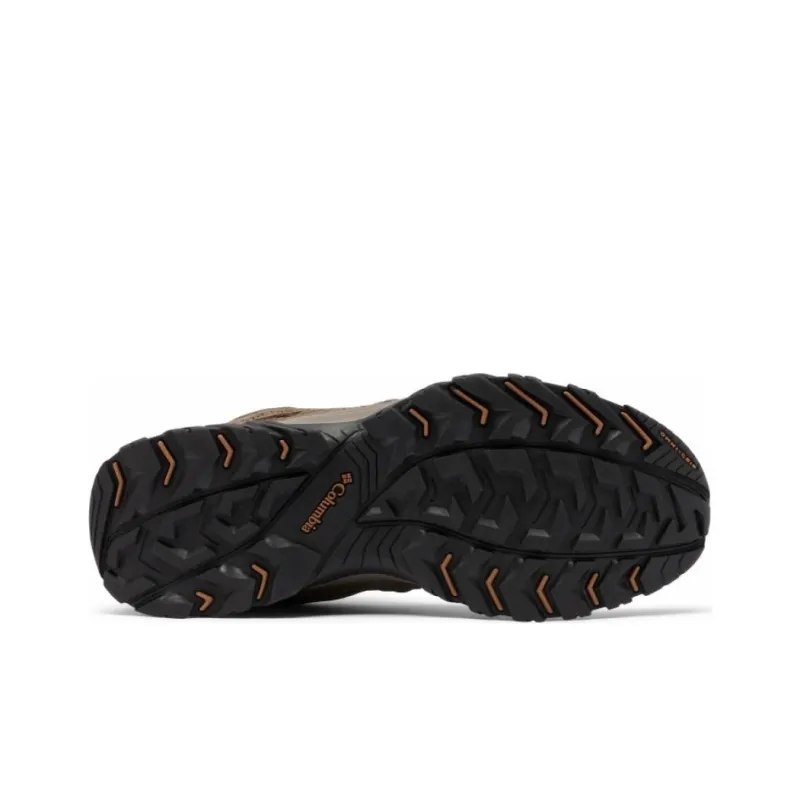 Columbia Anti Slip Wear Resistant Mid Top Casual Shoes Men's Brown-3