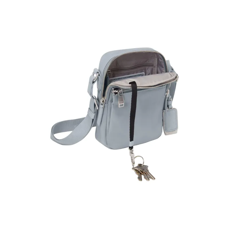 TUMI Nylon Cell Phone Pouch, Shoulder Bag, Crossbody Bag Women's Blue-2