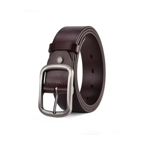 CARTELO Cow Leather Belts Men's Width 3.8CM