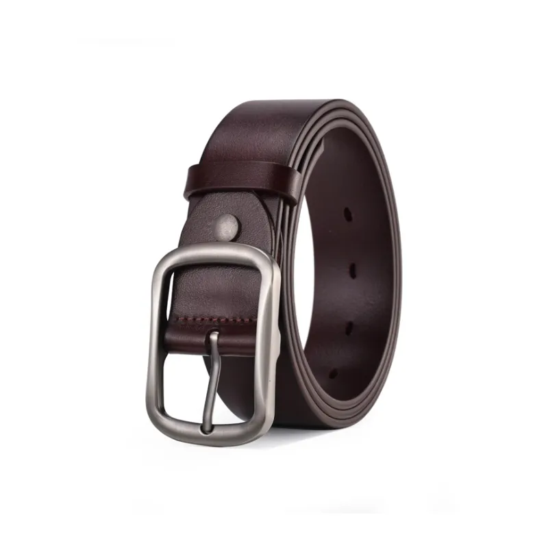 CARTELO Cow Leather Belts Men's Width 3.8CM-0