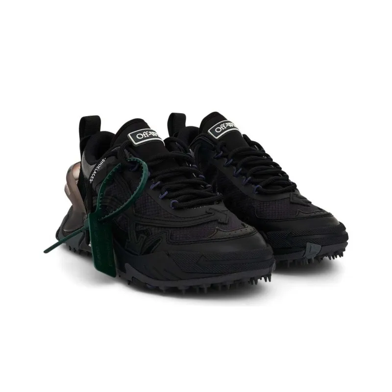 OFF WHITE ODSY 2000 Low Top Casual Shoes Women's Black-2