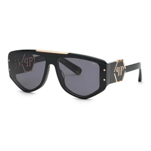 PHILIPP PLEIN Rectangular Logo-plaque Sunglasses