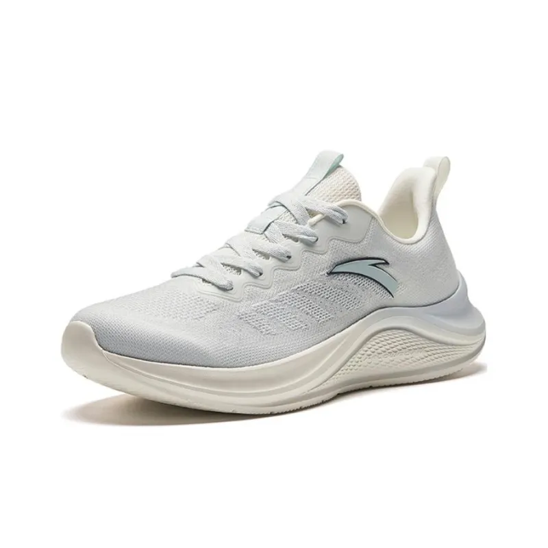 Anta Slip Resistant, Breathable, Lightweight Low Top Running Shoes Men's Gray-1