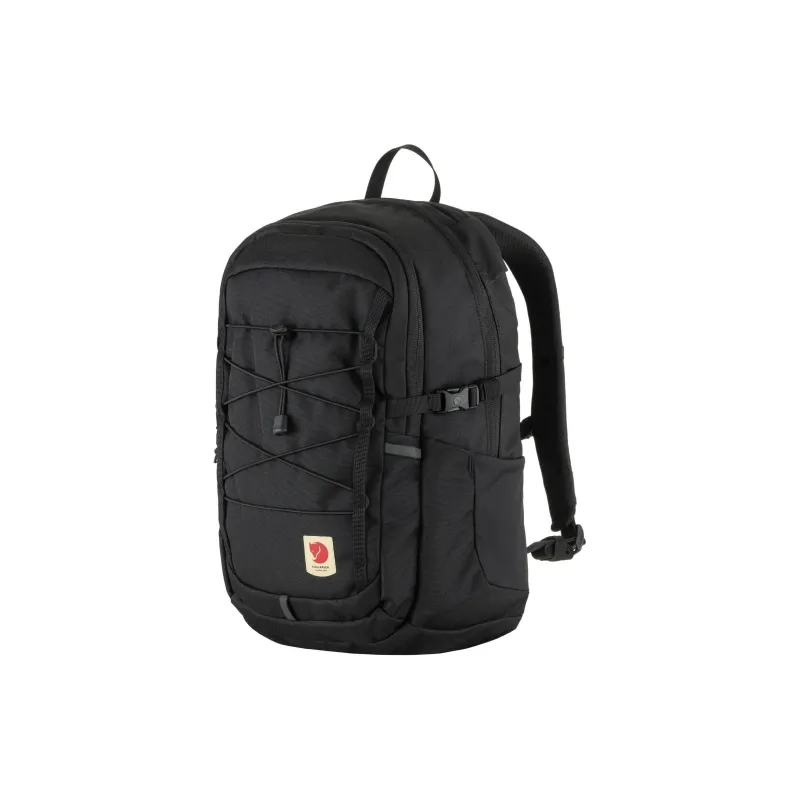 Fjallraven Recycled Polyester Backpack Unisex Black-1
