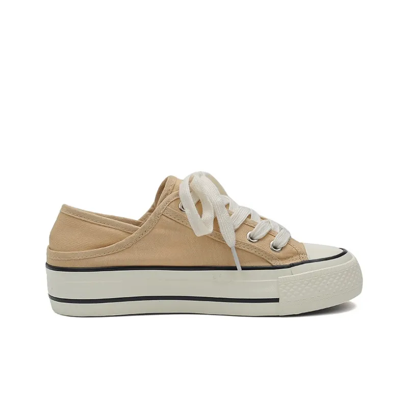 YOBN SMILE Low-Top Canvas Shoes Women's-2