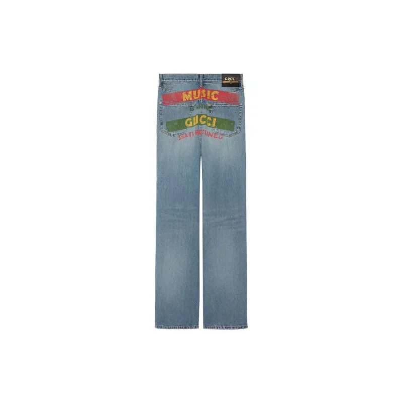 GUCCI Jeans Women's Light Blue-1