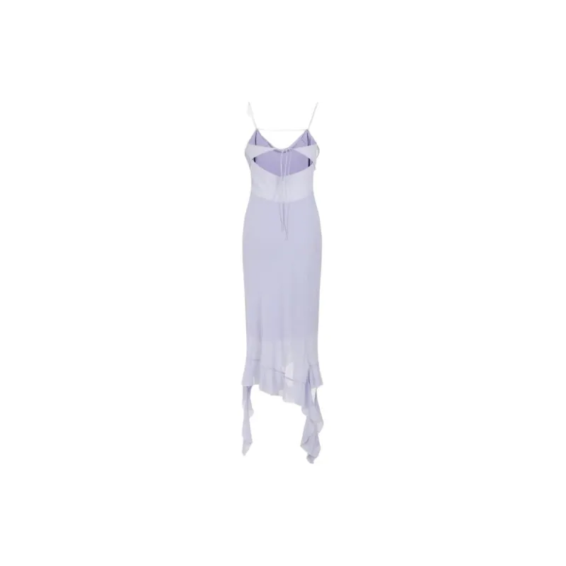 Acne Studios Ruffle-detailed Midi Dress-1