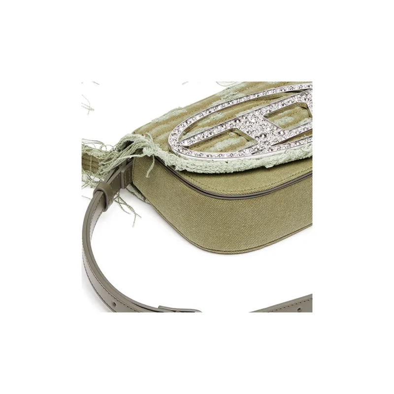 DIESEL 1DR Logo Plaque Shoulder Bag-3