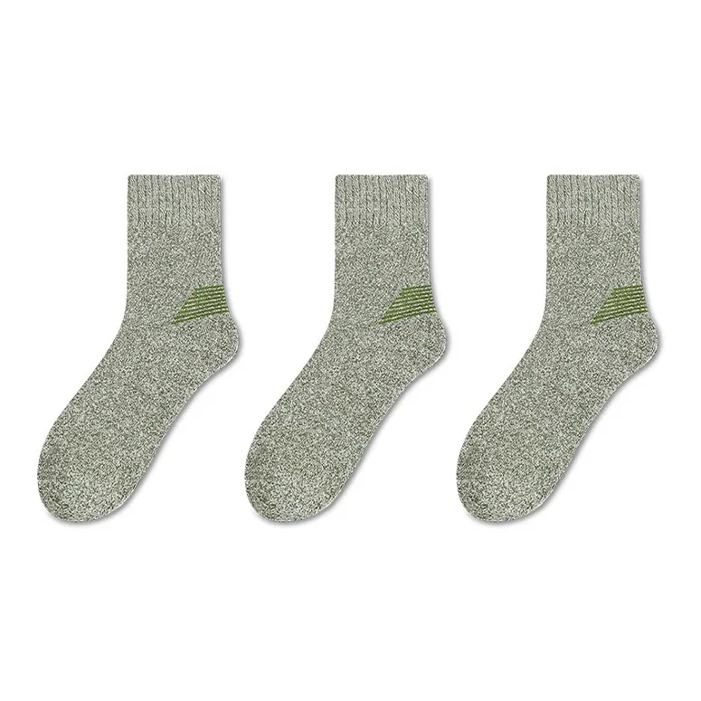 LUOLIAN Mid Calf Socks Unisex 3 Pack-7